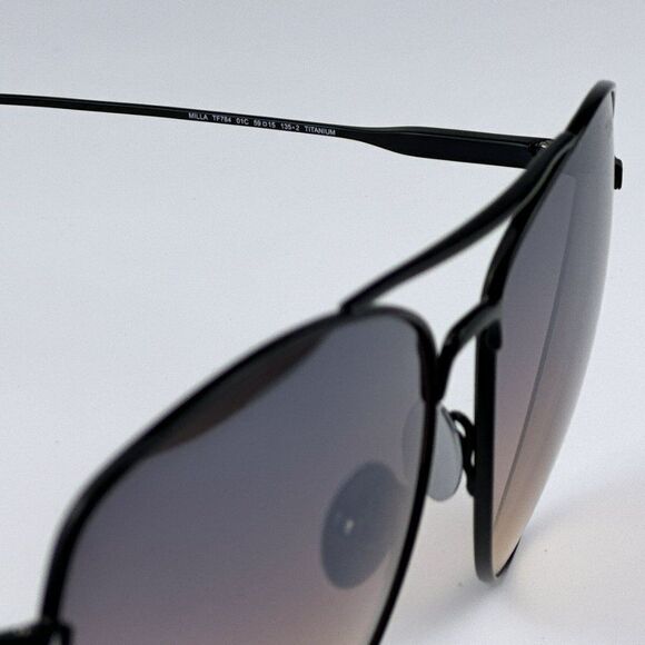 NEW Tom Ford FT0784/S Milla 01C Black Gradient Mirror Pilot Unisex Sunglasses - Picture 12 of 13